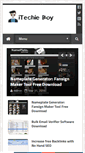 Mobile Screenshot of itechieboy.com